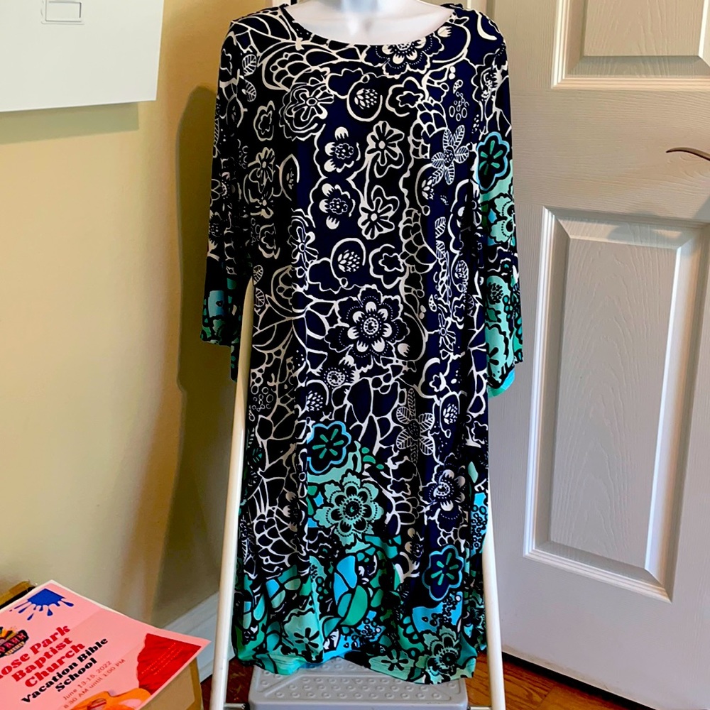 Long sleeve knit dress